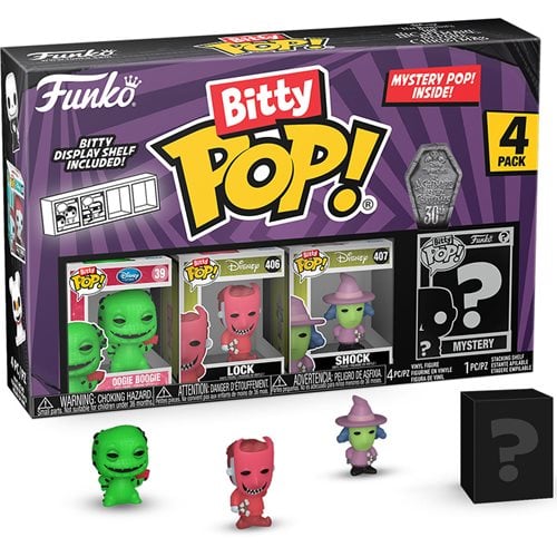 Bitty Pop! NBX - Mini-Figure 4-Pack - Oogie Boogie