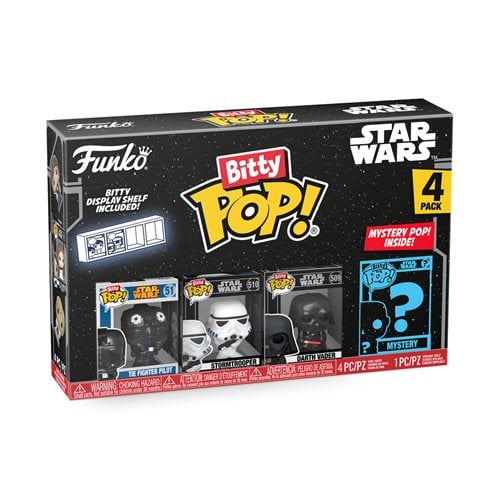 Bitty Pop! Mini-Figure 4-Pack-Star Wars- Darth Vader