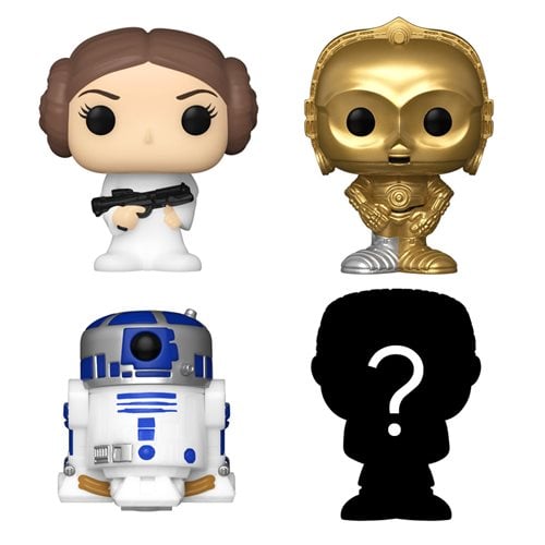 Bitty Pop! Mini-Figure 4-Pack-Star Wars- Princess Leia