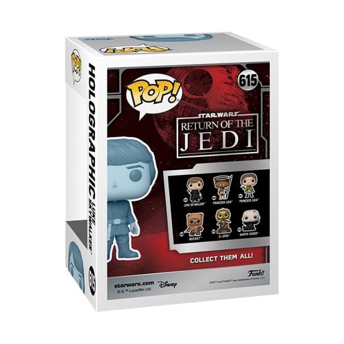 POP Star Wars -Holographic Luke Skywalker -EE exclusive