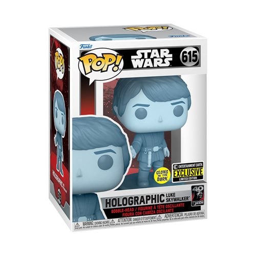 POP Star Wars -Holographic Luke Skywalker -EE exclusive
