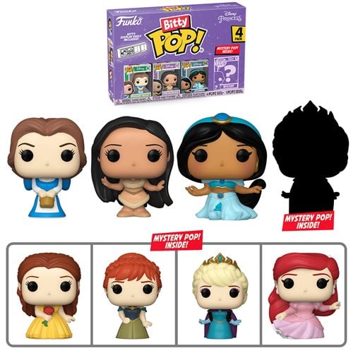 Bitty Pop! Mini-Figure 4-Pack-Disney Princess- Belle