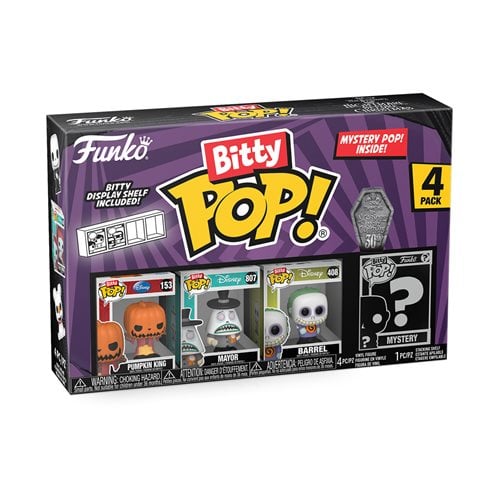 Bitty Pop! NBX - Mini-Figure 4-Pack - Pumpkin Jack