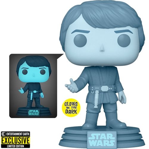 POP Star Wars -Holographic Luke Skywalker -EE exclusive