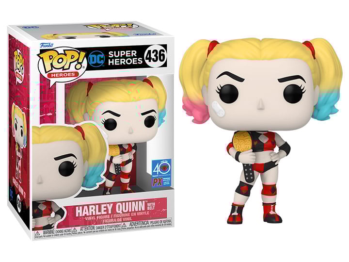 Pop! Heroes: Harle Quinn with Belt PX previews