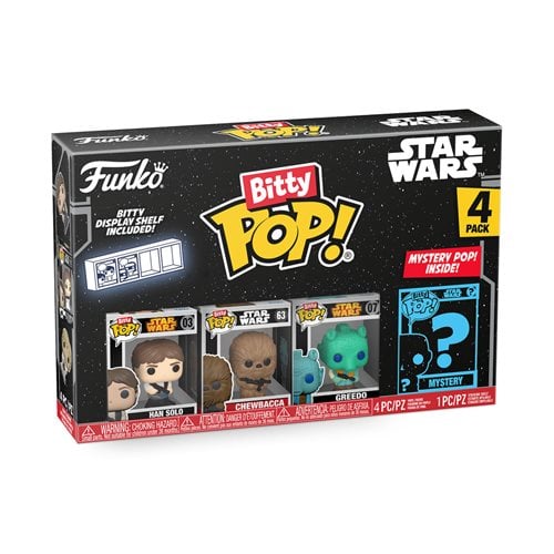 Bitty Pop! Mini-Figure 4-Pack-Star Wars- Han Solo