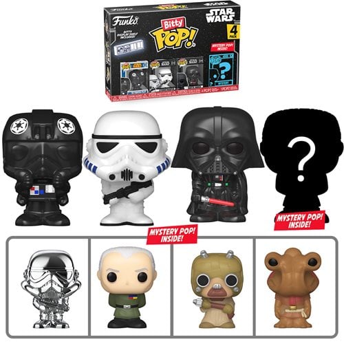 Bitty Pop! Mini-Figure 4-Pack-Star Wars- Darth Vader