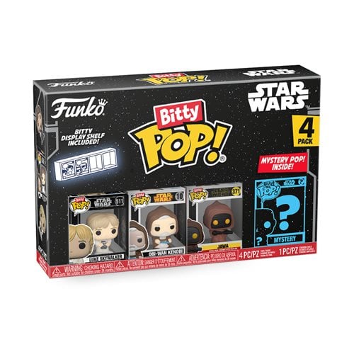 Bitty Pop! Mini-Figure 4-Pack-Star Wars- Luke Skywalker