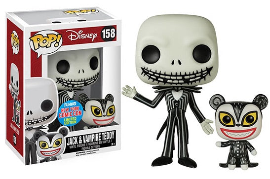 POP Disney: NBC - Jack & Vampire Teddy- NYCC - Star's Toy Shop