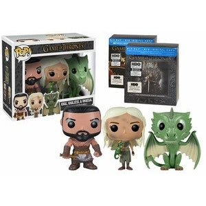 Pop! Game of Thrones -Khal, Khaleesi & Rhaegal - Star's Toy Shop