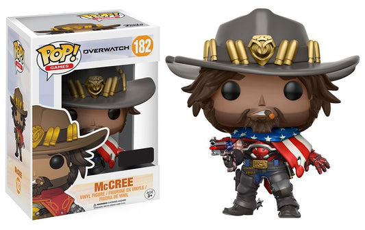 POP! Games: Overwatch USA McCree Exclusive Vinyl Figure - Star's Toy Shop