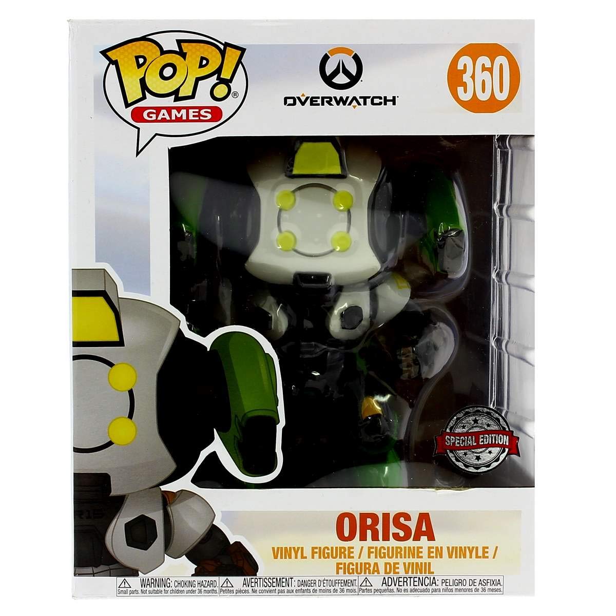 Pop Games: Overwatch - 6" Orisa Collectible Figure (GameStop Exclusive) - Star's Toy Shop