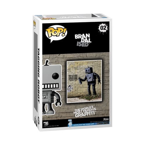 POP Art Cover: Brandalised- Robot w/case