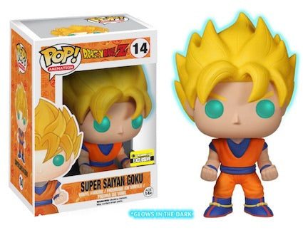 Pop! Animation DBZ- Super Saiyan Goku EE Exclusive GITD - Star's Toy Shop