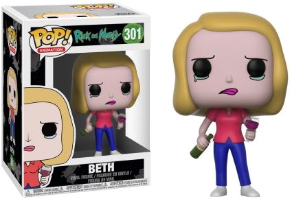 POP Animation: R&M S3- Beth w/ Wine Glass - Star's Toy Shop
