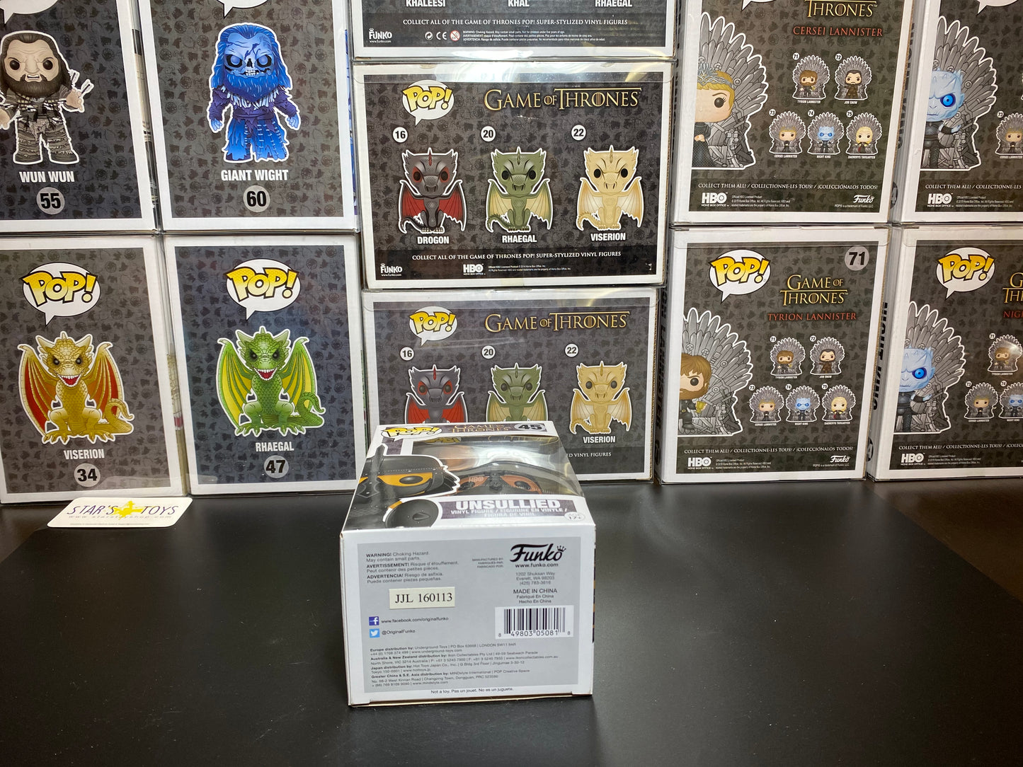 Pop! Game of Thrones -Unsullied - Star's Toy Shop