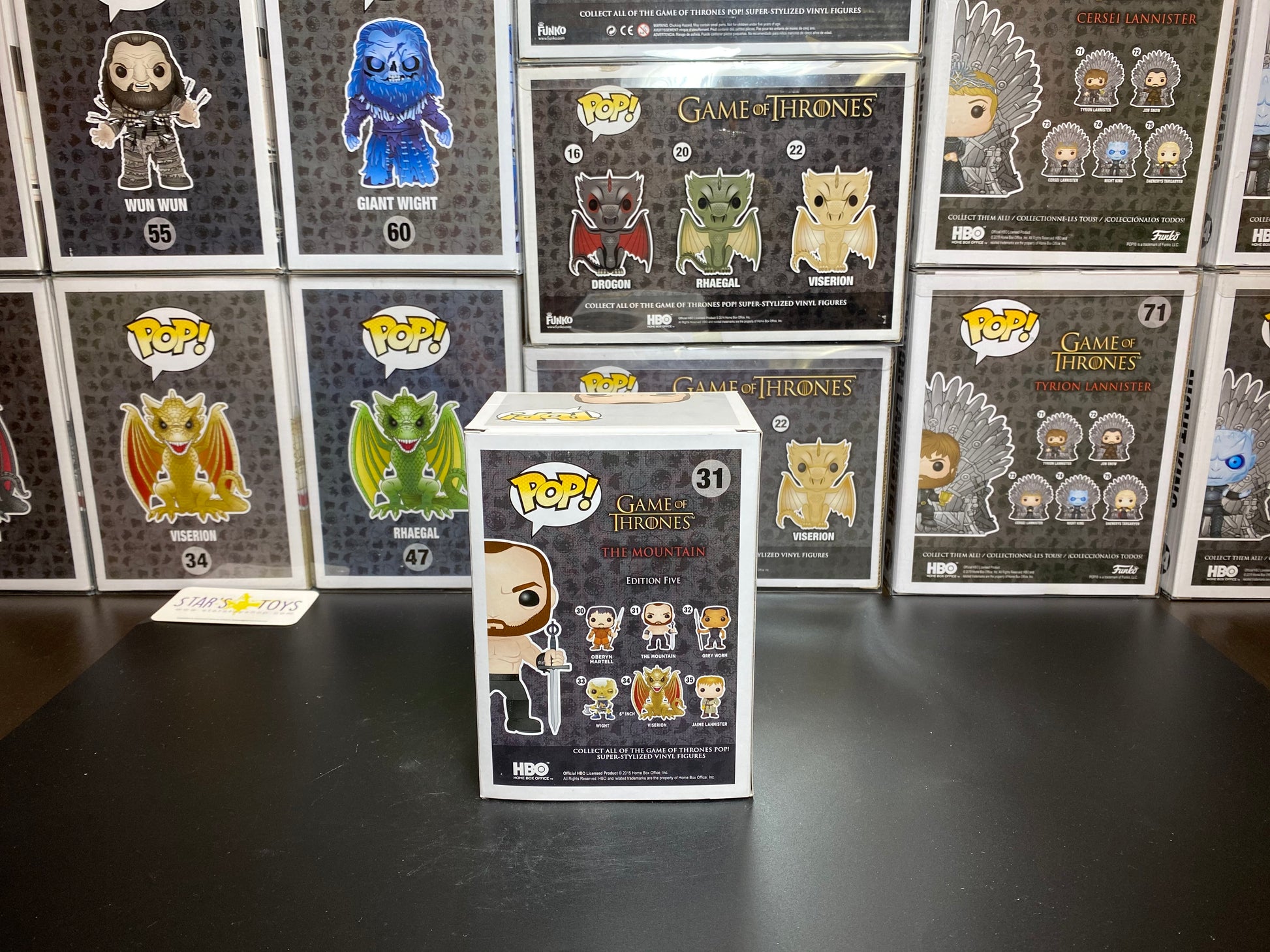 Pop! Game of Thrones -The Mountain - Star's Toy Shop