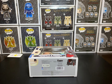 Pop! Game of Thrones -Daenerys (Mhysa) & Drogon (Metallic) - Star's Toy Shop