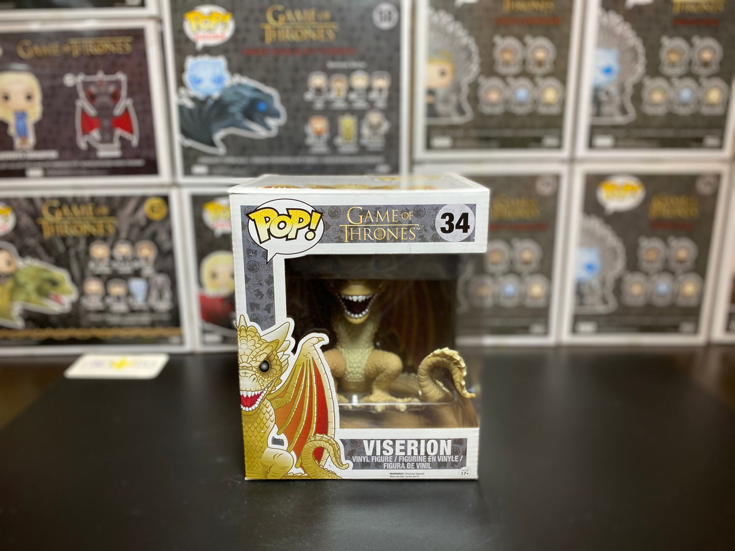 Pop! Game of Thrones -Viserion (6") - Star's Toy Shop