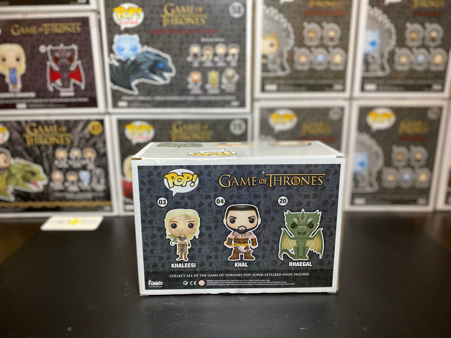 Pop! Game of Thrones -Khal, Khaleesi & Rhaegal - Star's Toy Shop