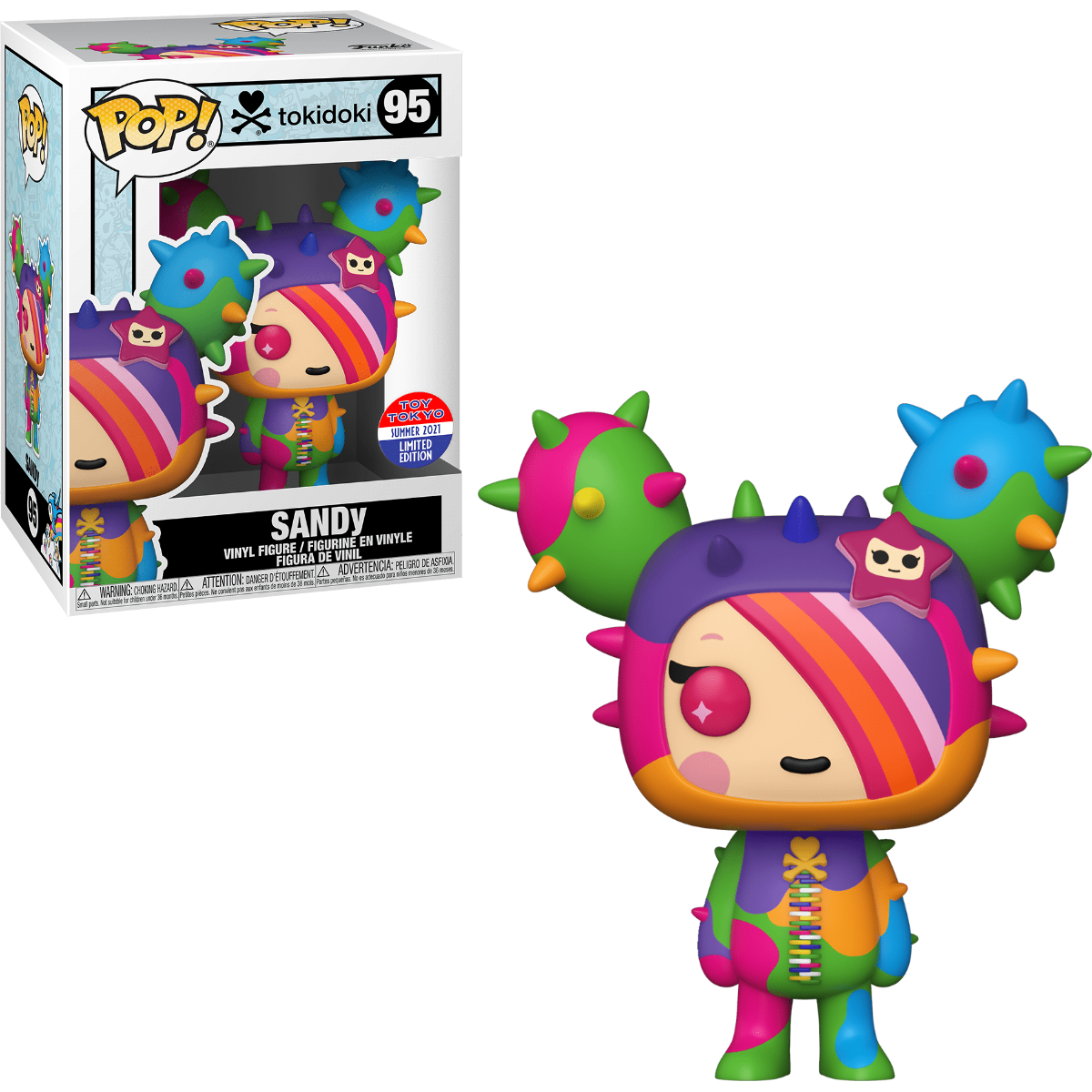 Pop! Tokidoki SANDy- Toy Tokyo virtual Funkon sticker - Star's Toy Shop