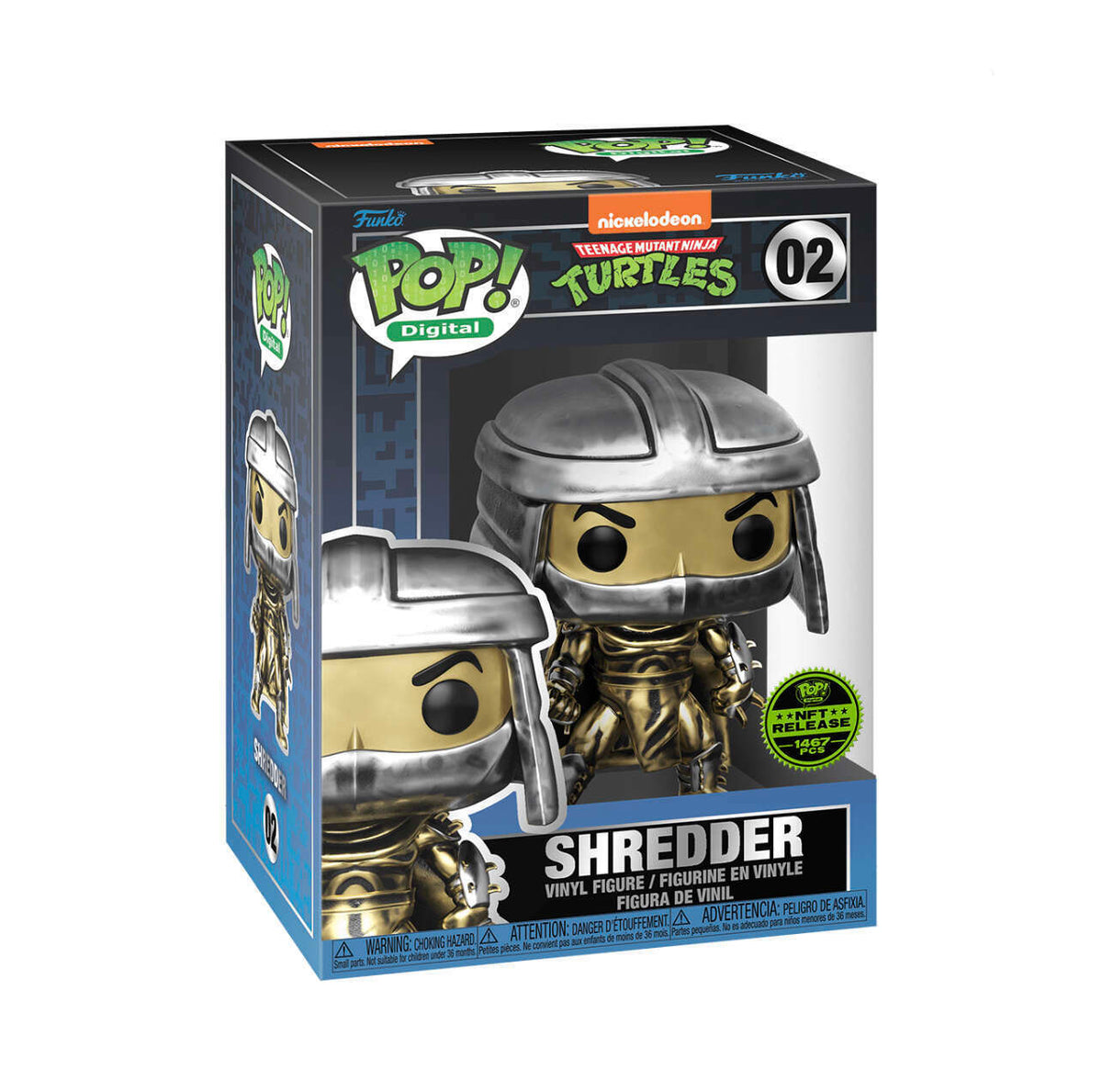 Pop! Digital- TMNT Shredder Metallic