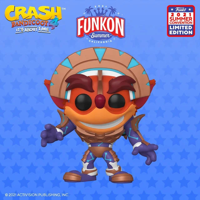 Pop Games: Crash Bandicoot: Crash Bandicoot In mask Armor - Star's Toy Shop