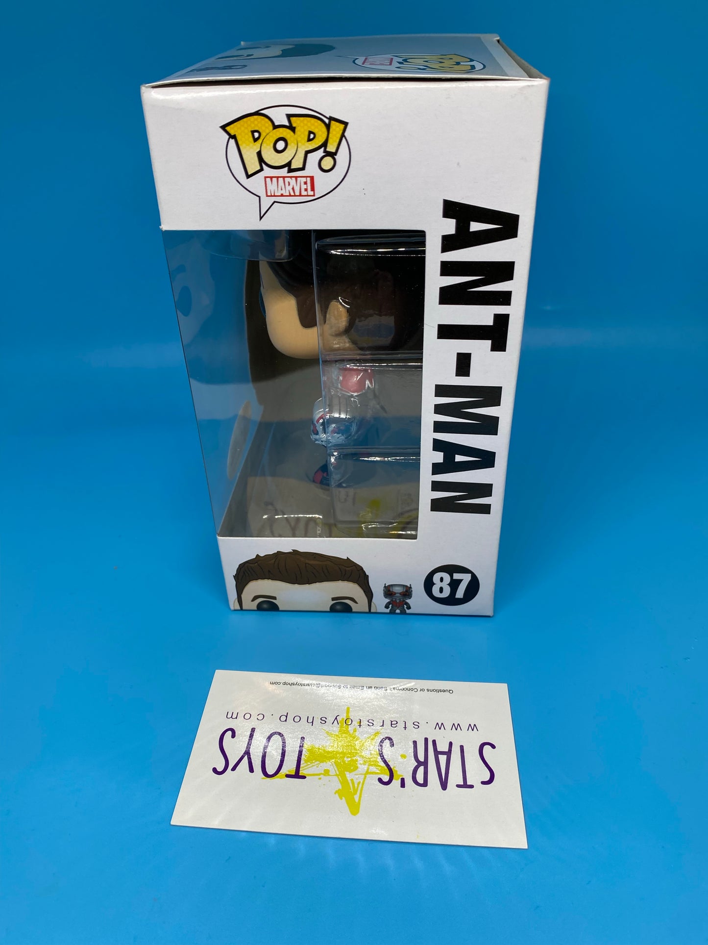 POP Marvel: Ant-Man (Unmasked) Bad box - Star's Toy Shop