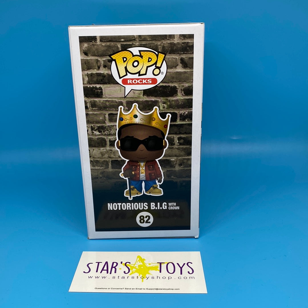 POP! ROCKS - Notorious B.I.G. (with Crown) (Toy tokyo) - Star's Toy Shop