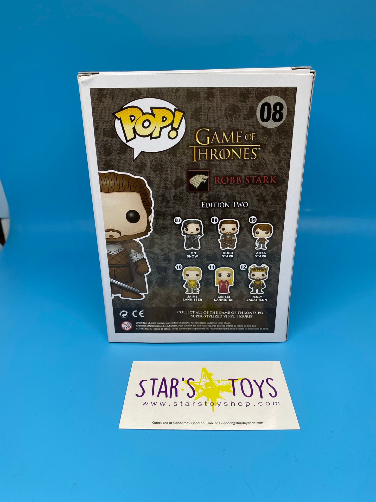 Pop! Game of Thrones -Robb Stark - Star's Toy Shop