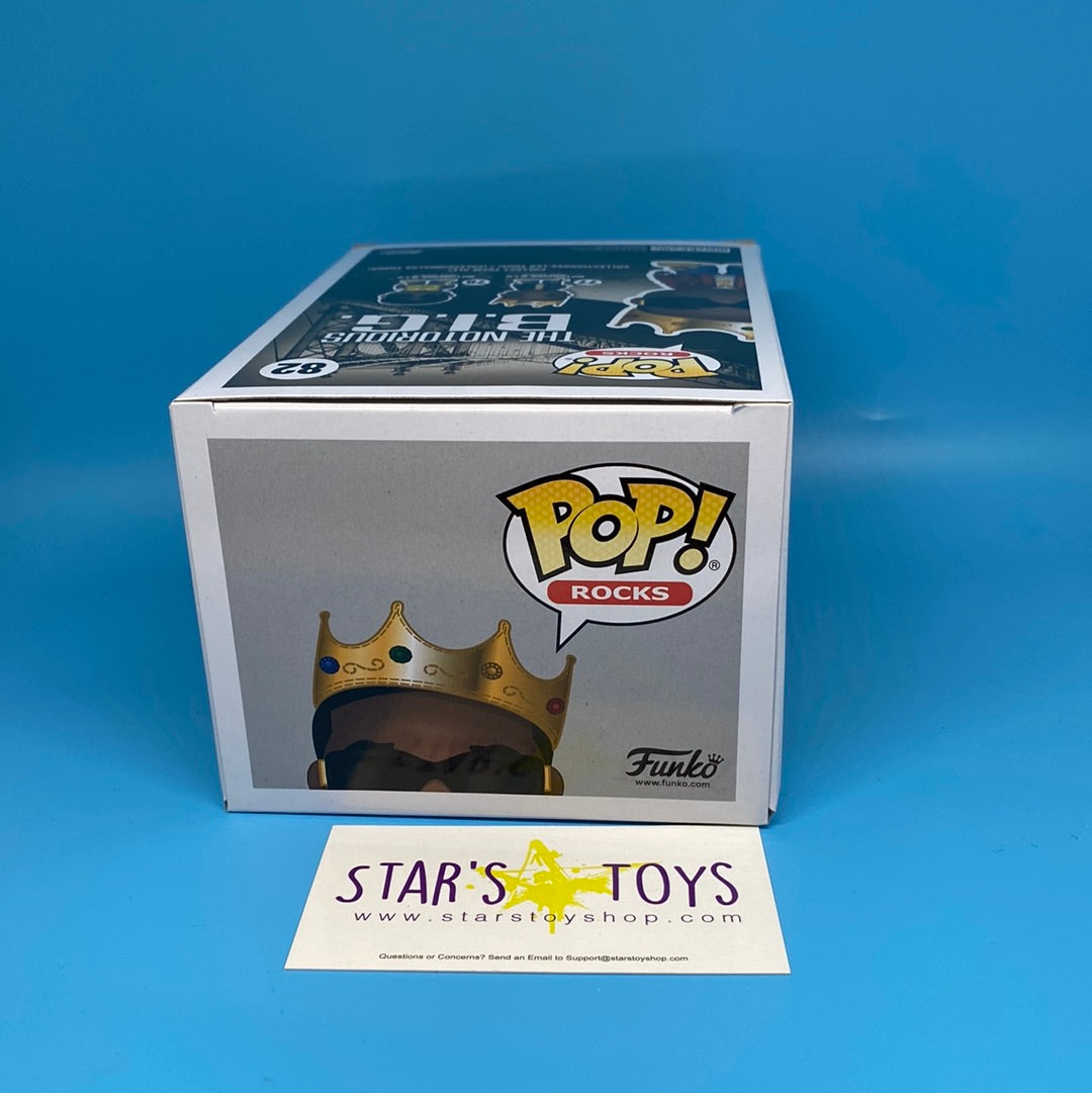 POP! ROCKS - Notorious B.I.G. (with Crown) (Toy tokyo) - Star's Toy Shop