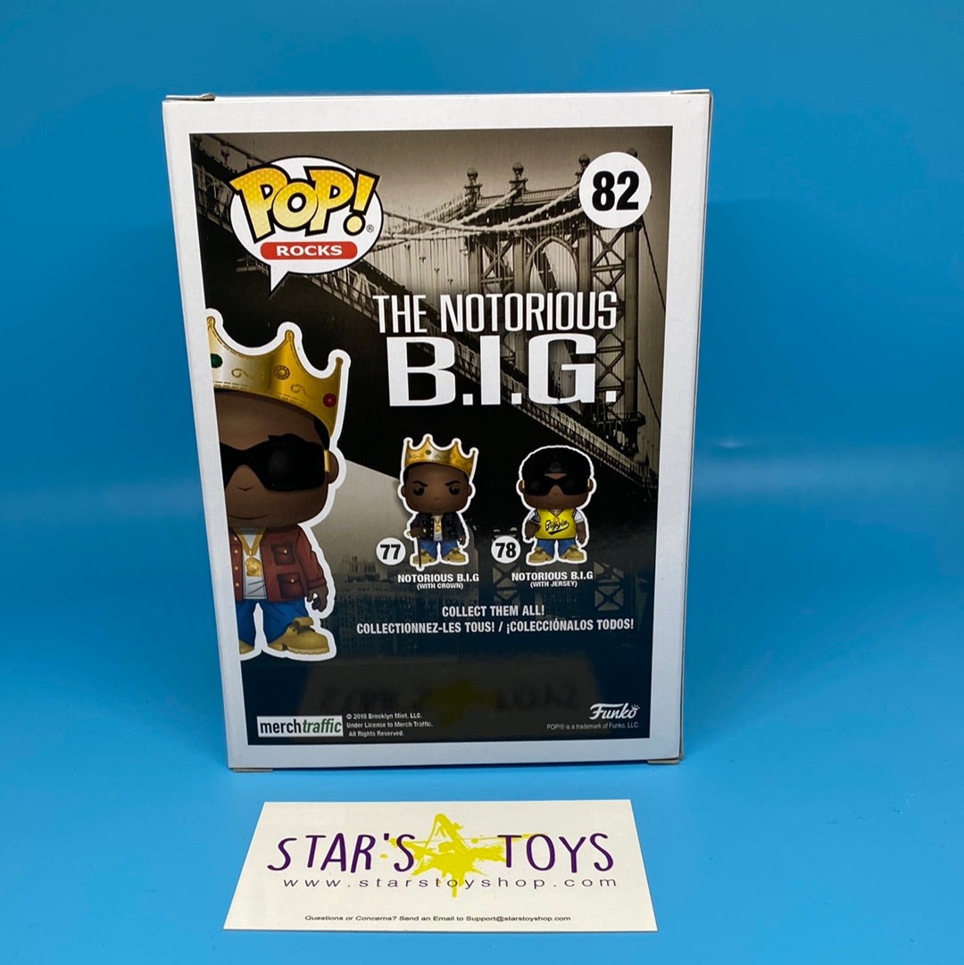 POP! ROCKS - Notorious B.I.G. (with Crown) (Toy tokyo) - Star's Toy Shop