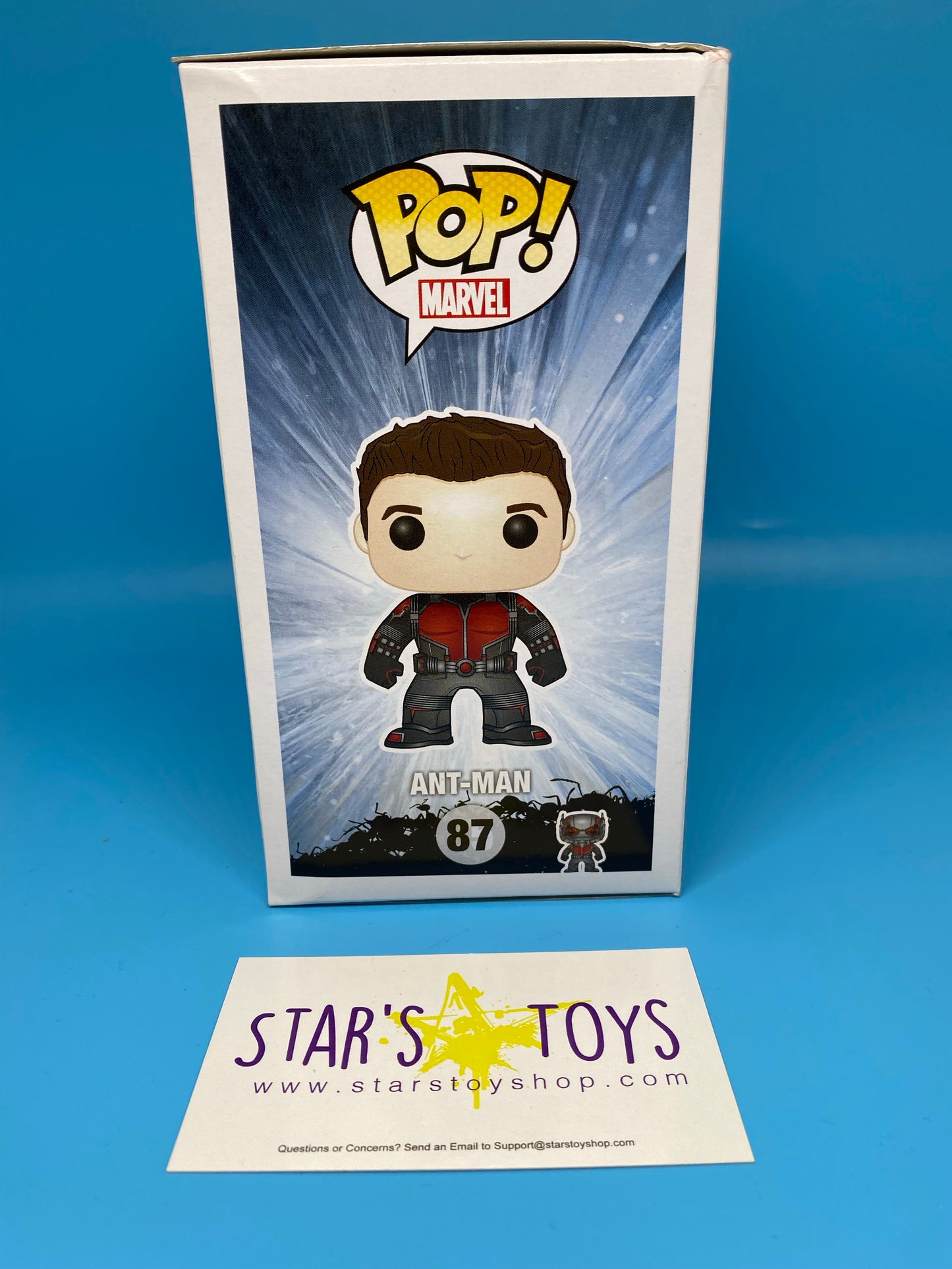 POP Marvel: Ant-Man (Unmasked) - Star's Toy Shop