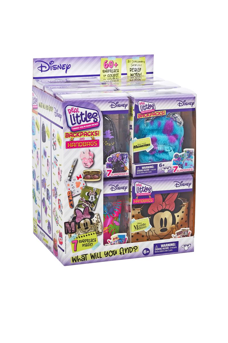 Real Littles Collectible Micro Disney Bags with 6 Surprises Inside! Series  2 - Random or Choose Favorite