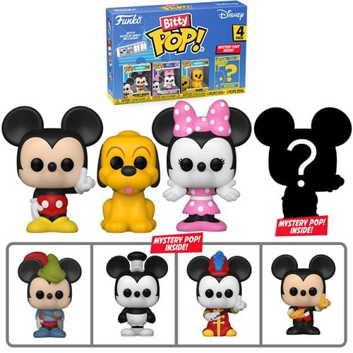 Bitty Pop! Mini-Figure 4-Pack-Disney Classics Mickey Mouse