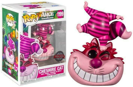 Pop! Disney-Alice In Wonderland Cheshire Cat (Standing on Head)