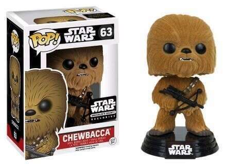 Pop! Star Wars- Smuggler's Bounty - Chewbacca Flocked