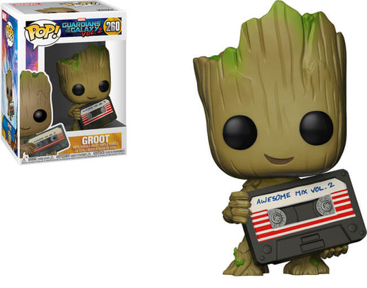 POP Marvel: GotG vol 2 - Groot w/ tape CollectorCorps Exclusive
