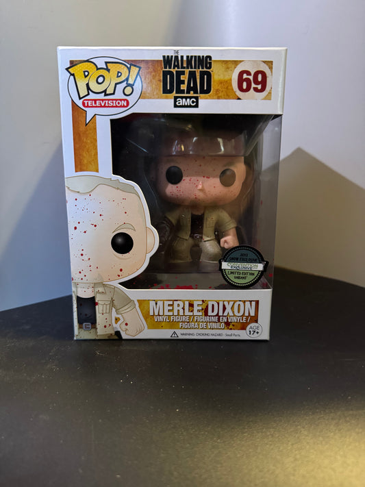 POP TV : TWD – Merle Bloody Convention exclusive