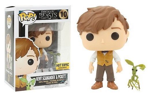 POP Movies: Fantastic Beasts - Newt w/Pickett