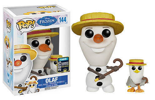 Pop! Disney-Frozen:  Olaf (Barbershop Quartet) (w/ Bird) [Summer Convention]