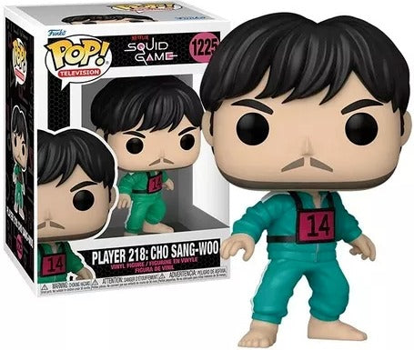 POP Television: Squid Game - Player 218- Cho Sang-woo