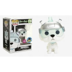 Pop! ANIMATION -Rick and Morty - Snowball Flocked LACC exclusive