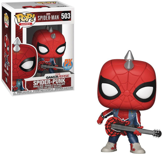Pop! Games_ Marvel Gamerverse Spider-Punk PX previews exclusive