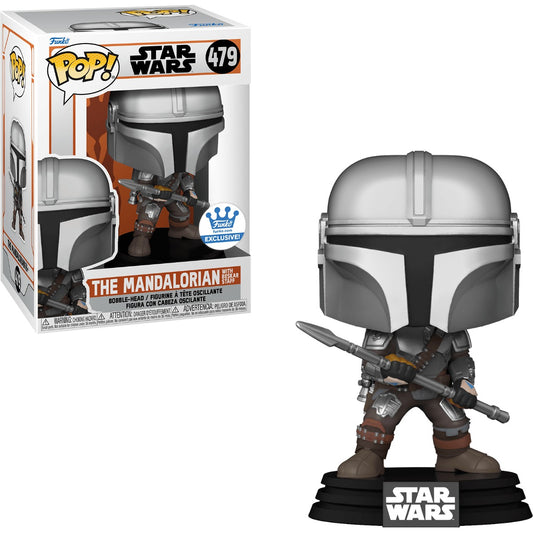 Pop! Disney- The Mandalorian with Beskar Staff