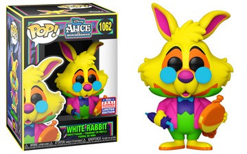 POP Disney: Alice 70th– White Rabbit w/Watch Black Light Summer convention