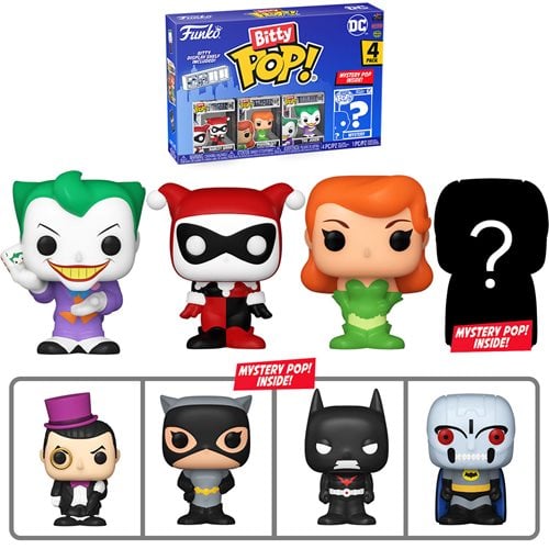 Bitty Pop! Mini-Figure 4-Pack-DC- Harley Quinn