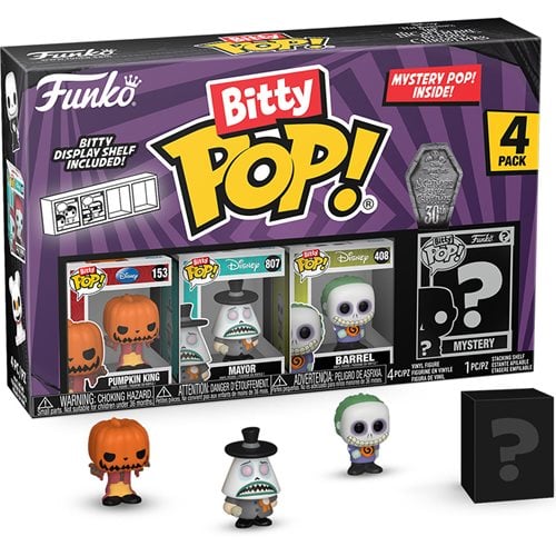 Bitty Pop! NBX - Mini-Figure 4-Pack - Pumpkin Jack