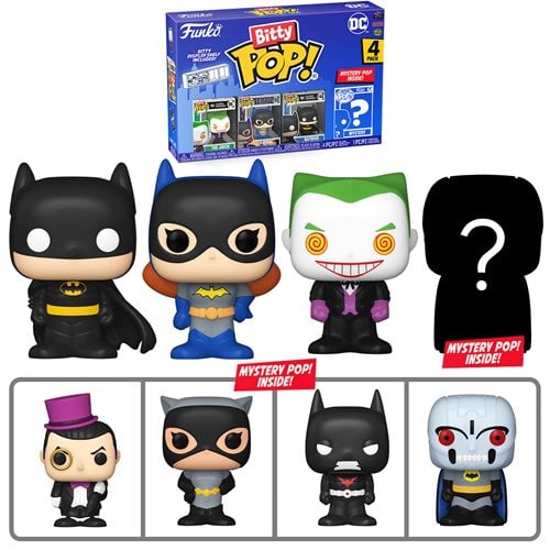 Bitty Pop! Mini-Figure 4-Pack-DC- The Joker