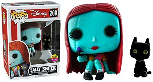 POP! Disney Nightmare Before Christmas Exclusive #209 Glow in the Dark, Flocked SEATED SALLY - Star's Toy Shop